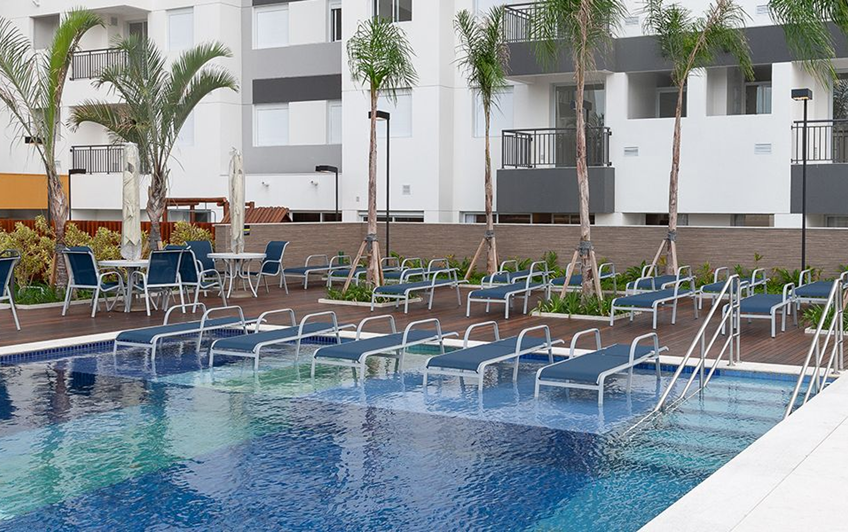 Área das piscinas – Praça Butantã (foto 4 de 20)